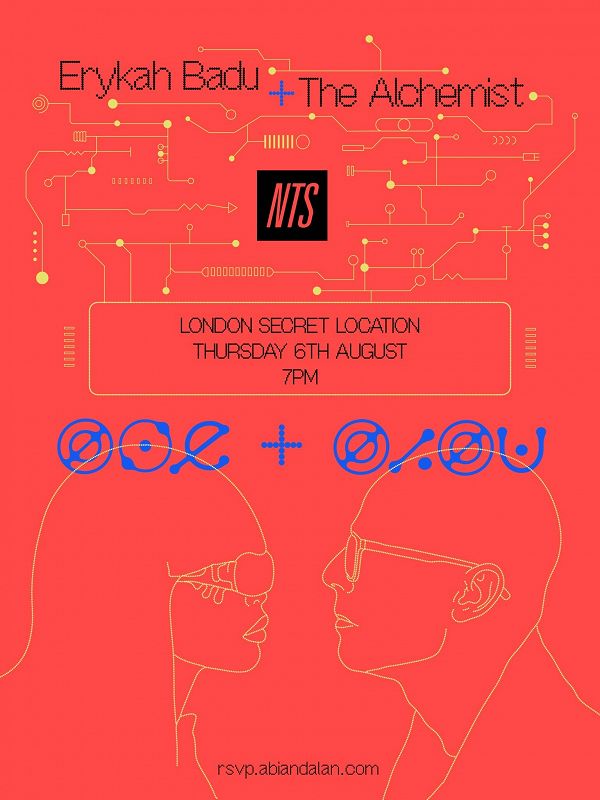 Erykah Badu & The Alchemist live session events Image