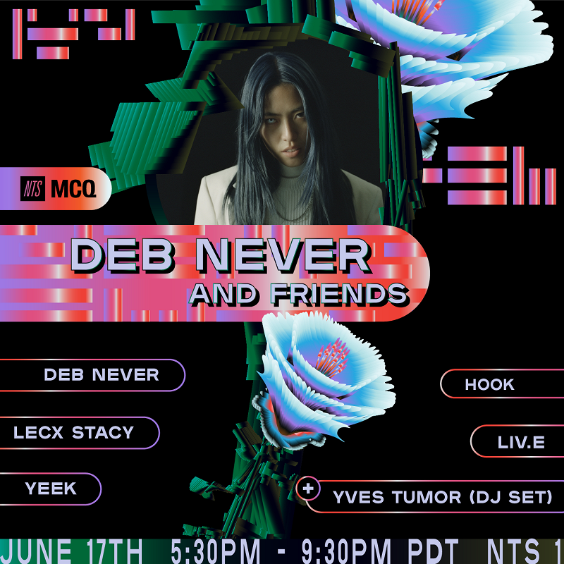 NTS x MCQ Present Deb Never and Friends events Image