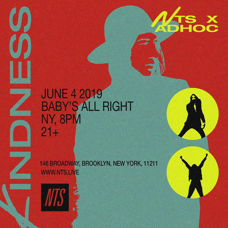 NTS x AdHoc Present: Kindness events Image