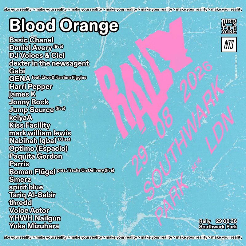 NTS x RALLY events Image