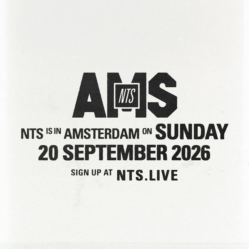 NTS Amsterdam events Image