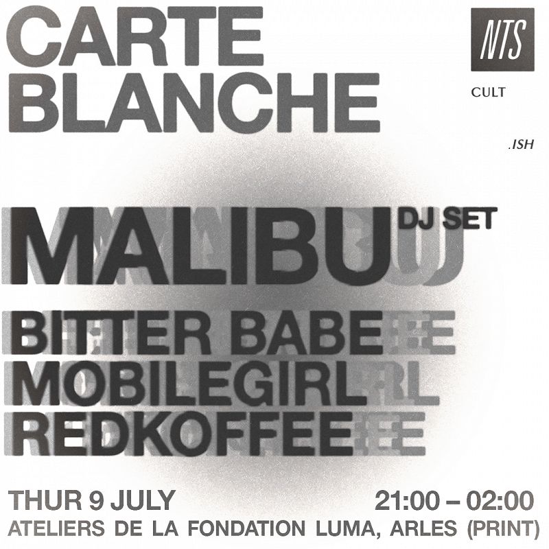 NTS x Cultish: Carte Blanche @ Arles events Image