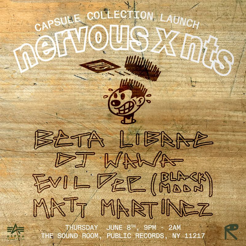 Nervous x NTS Launch at Public Records, NYC events Image
