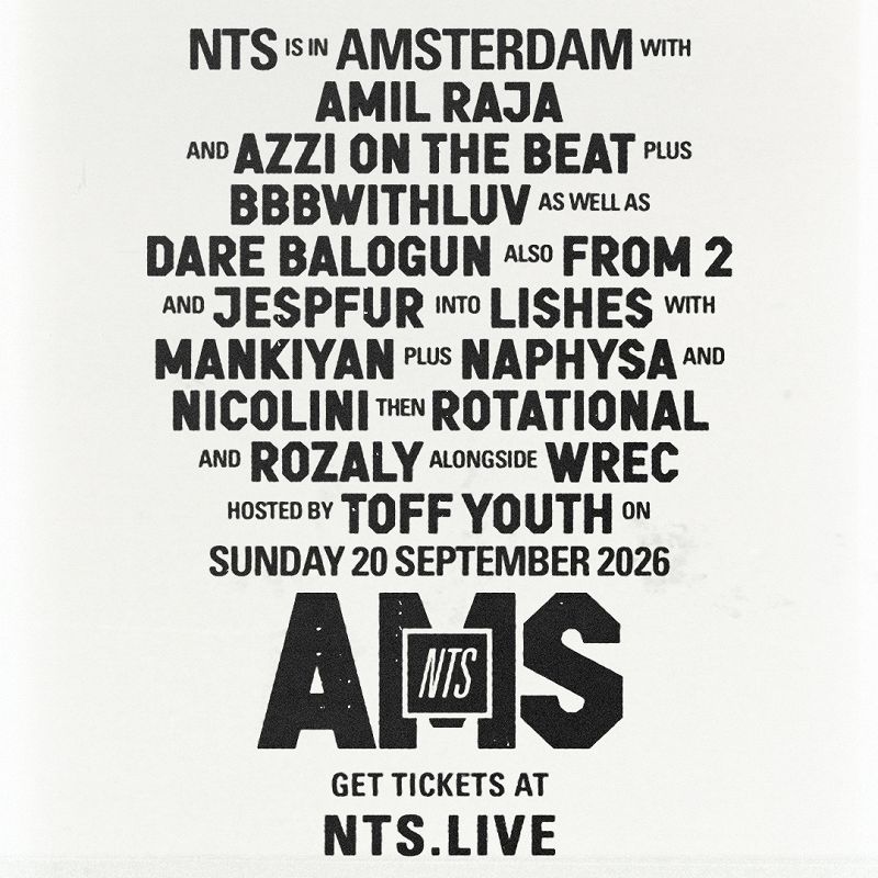 NTS Amsterdam events Image